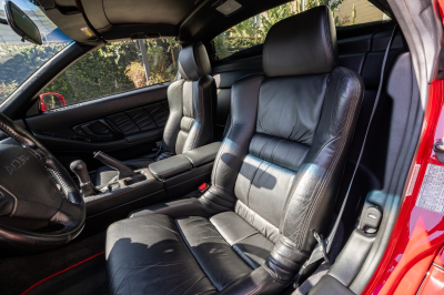 1998 Acura NSX in Formula Red over Black