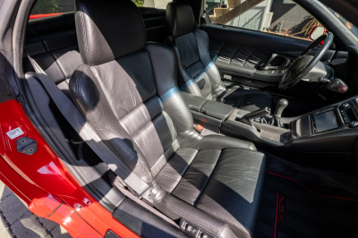 1998 Acura NSX in Formula Red over Black