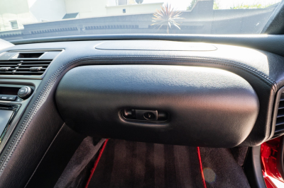 1998 Acura NSX in Formula Red over Black