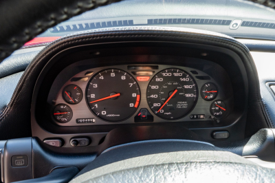 1998 Acura NSX in Formula Red over Black