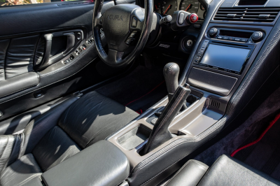 1998 Acura NSX in Formula Red over Black