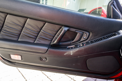 1998 Acura NSX in Formula Red over Black