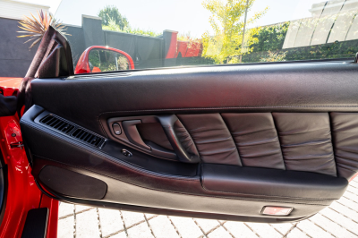 1998 Acura NSX in Formula Red over Black
