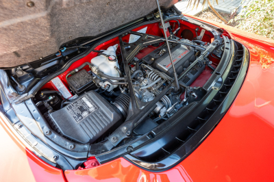 1998 Acura NSX in Formula Red over Black