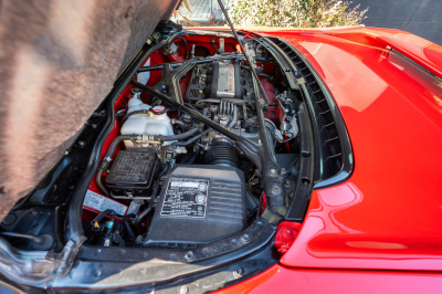 1998 Acura NSX in Formula Red over Black