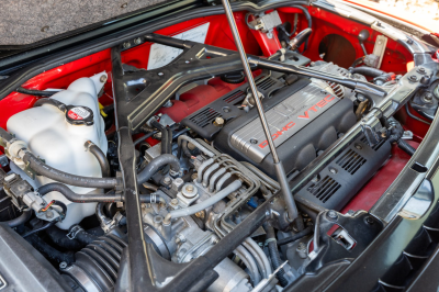 1998 Acura NSX in Formula Red over Black
