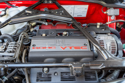 1998 Acura NSX in Formula Red over Black