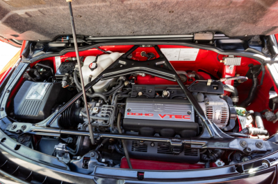 1998 Acura NSX in Formula Red over Black