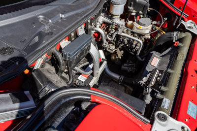 1998 Acura NSX in Formula Red over Black