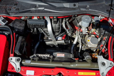 1998 Acura NSX in Formula Red over Black