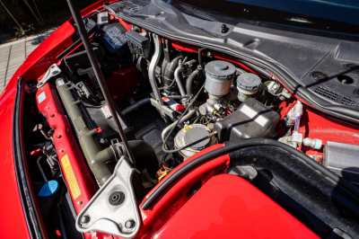 1998 Acura NSX in Formula Red over Black