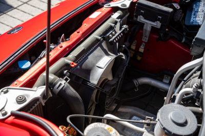 1998 Acura NSX in Formula Red over Black