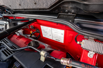 1998 Acura NSX in Formula Red over Black