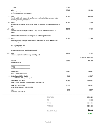 1998 Acura NSX in Formula Red over Black