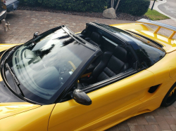 1996 Acura NSX in Spa Yellow over Black
