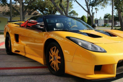 1996 Acura NSX in Spa Yellow over Black
