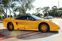 1996 Acura NSX in Spa Yellow over Black
