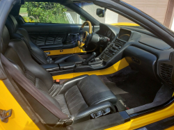 1996 Acura NSX in Spa Yellow over Black