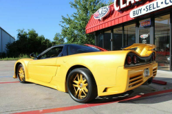1996 Acura NSX in Spa Yellow over Black