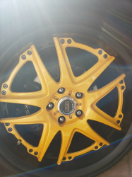 1996 Acura NSX in Spa Yellow over Black