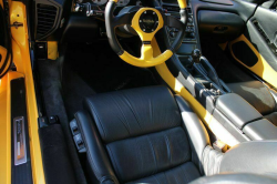 1996 Acura NSX in Spa Yellow over Black