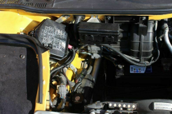 1996 Acura NSX in Spa Yellow over Black