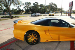 1996 Acura NSX in Spa Yellow over Black