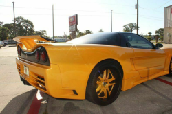 1996 Acura NSX in Spa Yellow over Black