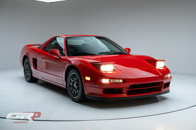 1999 Acura NSX in New Formula Red over Black
