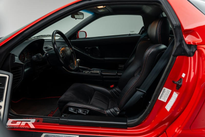 1999 Acura NSX in New Formula Red over Black