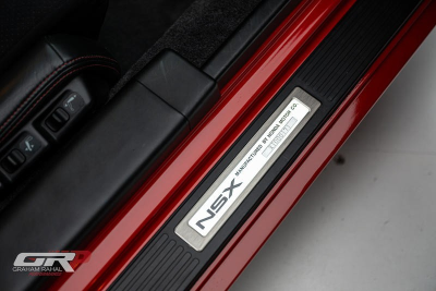 1999 Acura NSX in New Formula Red over Black