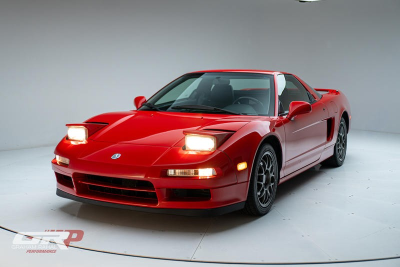 1999 Acura NSX in New Formula Red over Black