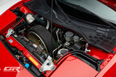 1999 Acura NSX in New Formula Red over Black