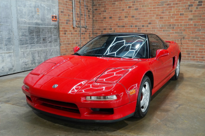 1993 Acura NSX in Formula Red over Black