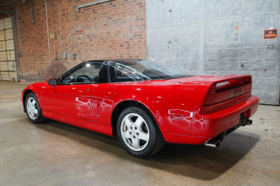 1993 Acura NSX in Formula Red over Black