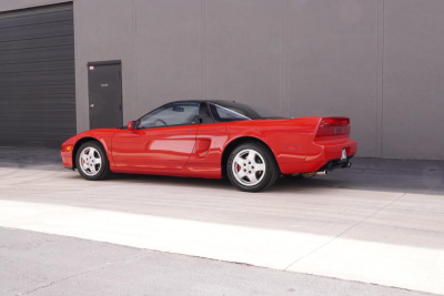 1993 Acura NSX in Formula Red over Black