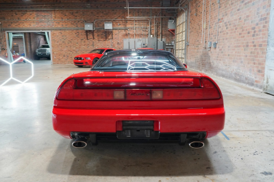 1993 Acura NSX in Formula Red over Black