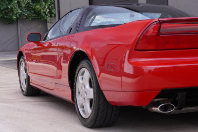 1993 Acura NSX in Formula Red over Black