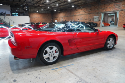 1993 Acura NSX in Formula Red over Black