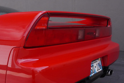 1993 Acura NSX in Formula Red over Black