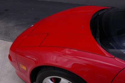1993 Acura NSX in Formula Red over Black