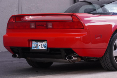 1993 Acura NSX in Formula Red over Black