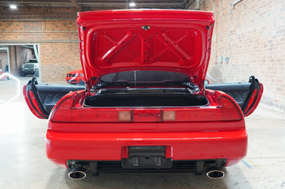 1993 Acura NSX in Formula Red over Black