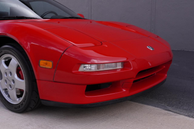 1993 Acura NSX in Formula Red over Black
