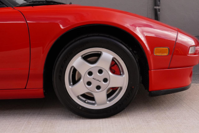 1993 Acura NSX in Formula Red over Black