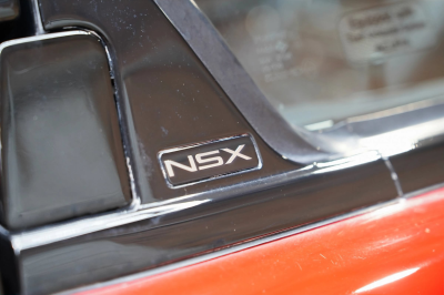 1993 Acura NSX in Formula Red over Black
