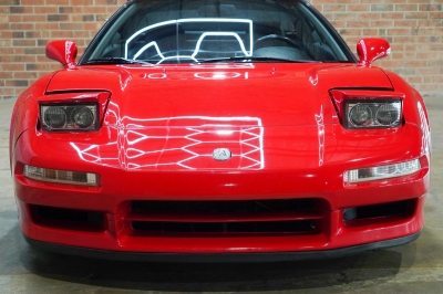1993 Acura NSX in Formula Red over Black