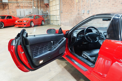 1993 Acura NSX in Formula Red over Black