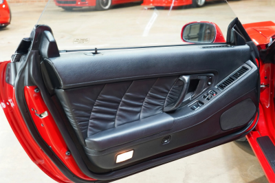 1993 Acura NSX in Formula Red over Black