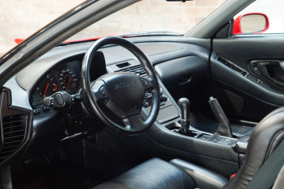 1993 Acura NSX in Formula Red over Black